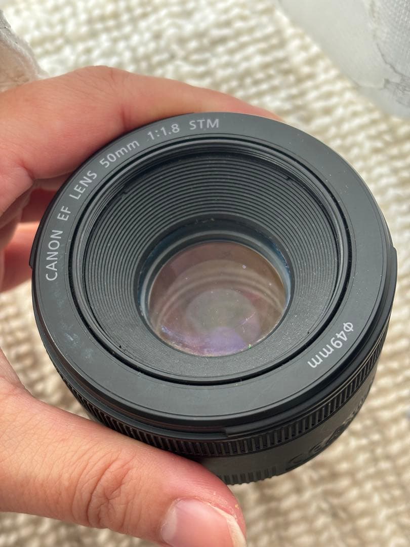 Canon 50mm F1.8 単焦点レンズ