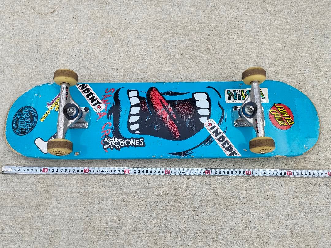 スケボー コンプリート サンタクルーズ インディペンデント スケートボード