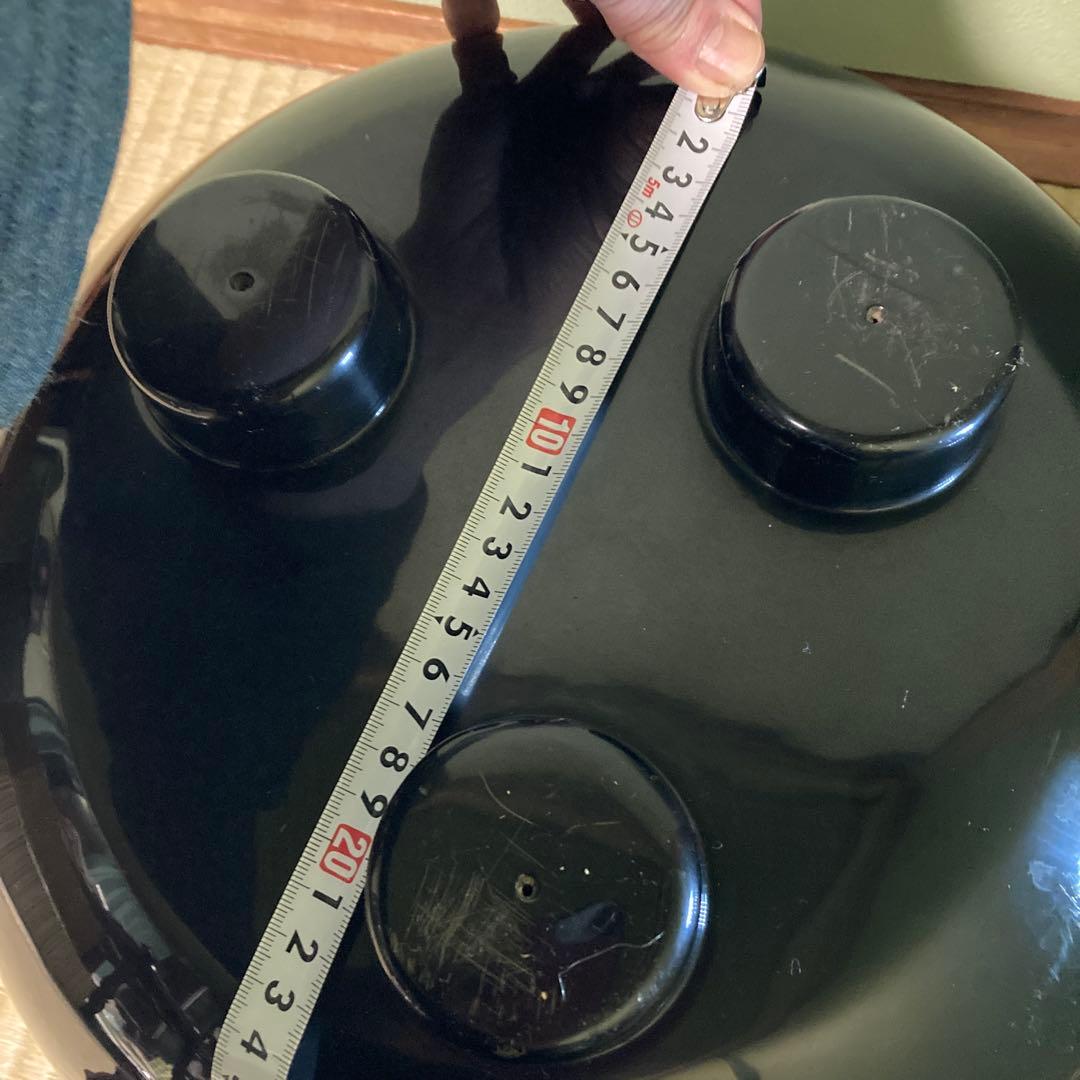 茶道　風炉　五徳➕敷瓦　三足風炉