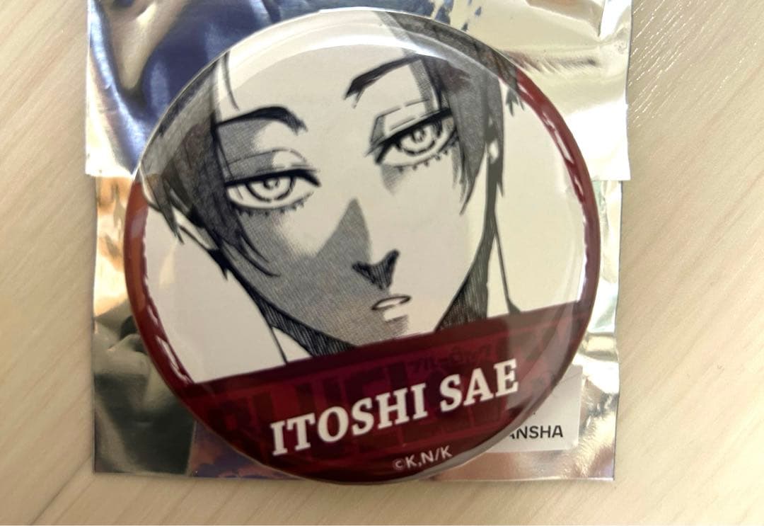 ブルーロック プリンセスカフェ トレーディング缶バッジ 糸師冴