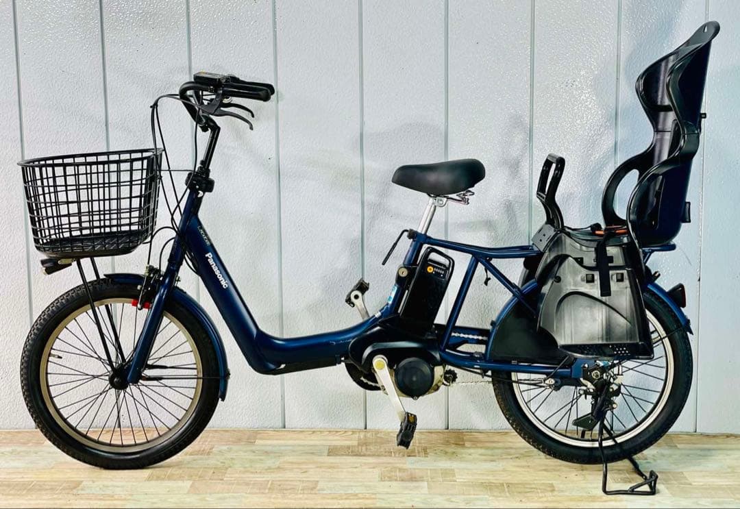 2612パナソニック16アンペア 20インチ子供乗せ電動アシスト自転車