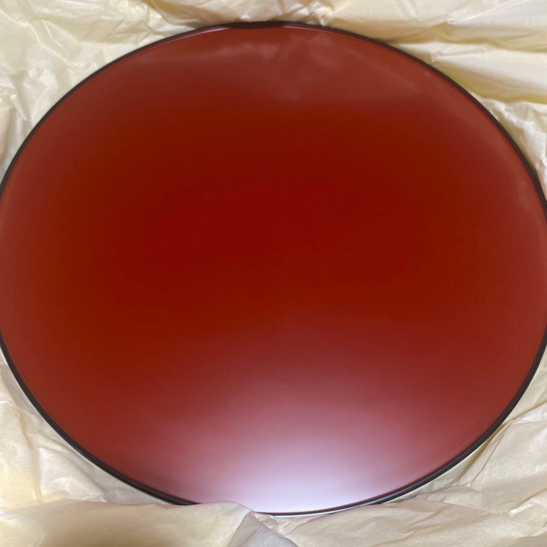 東大寺　二月堂日乃丸盆　5客