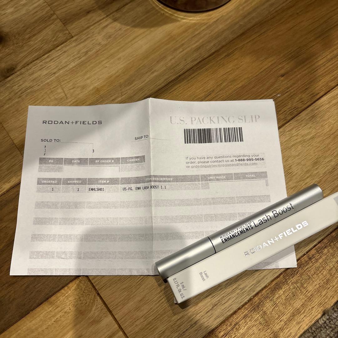 マスカラ・マスカラ下地 RODAN+FIELDS Lash Boost 5ml