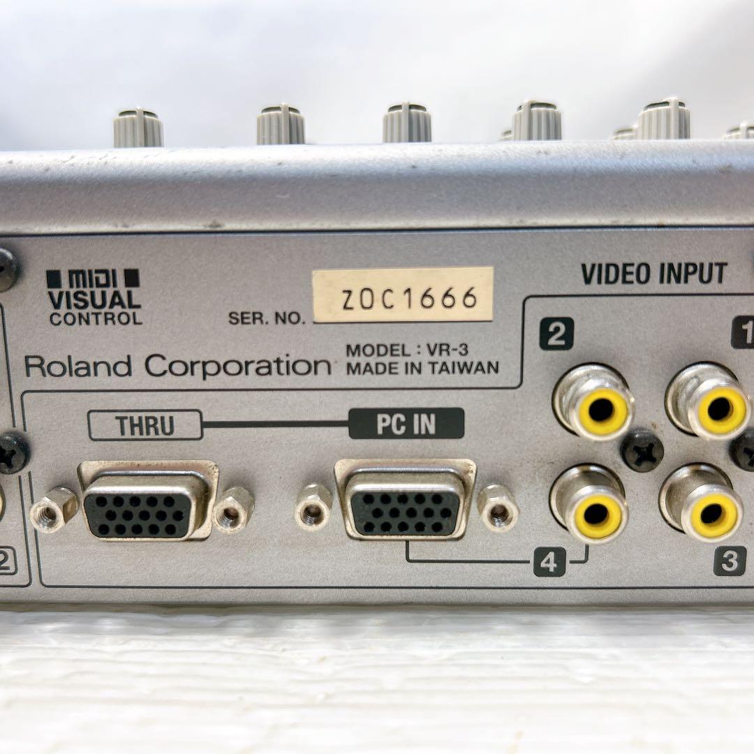Roland VR-3 AVミキサー ACアダプター付き