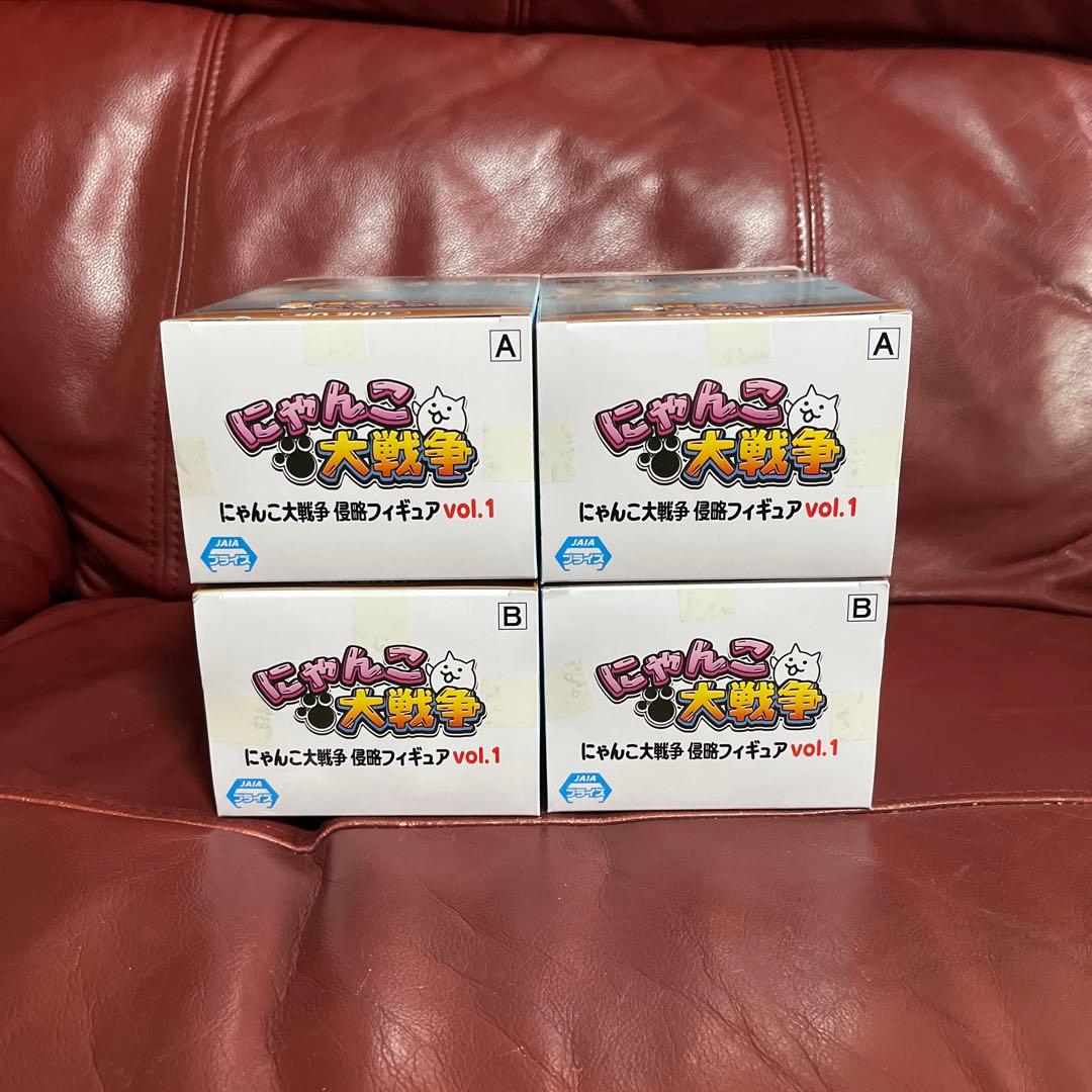 にゃんこ大戦争　侵略フィギュアvol.1 2種4体のセット売り