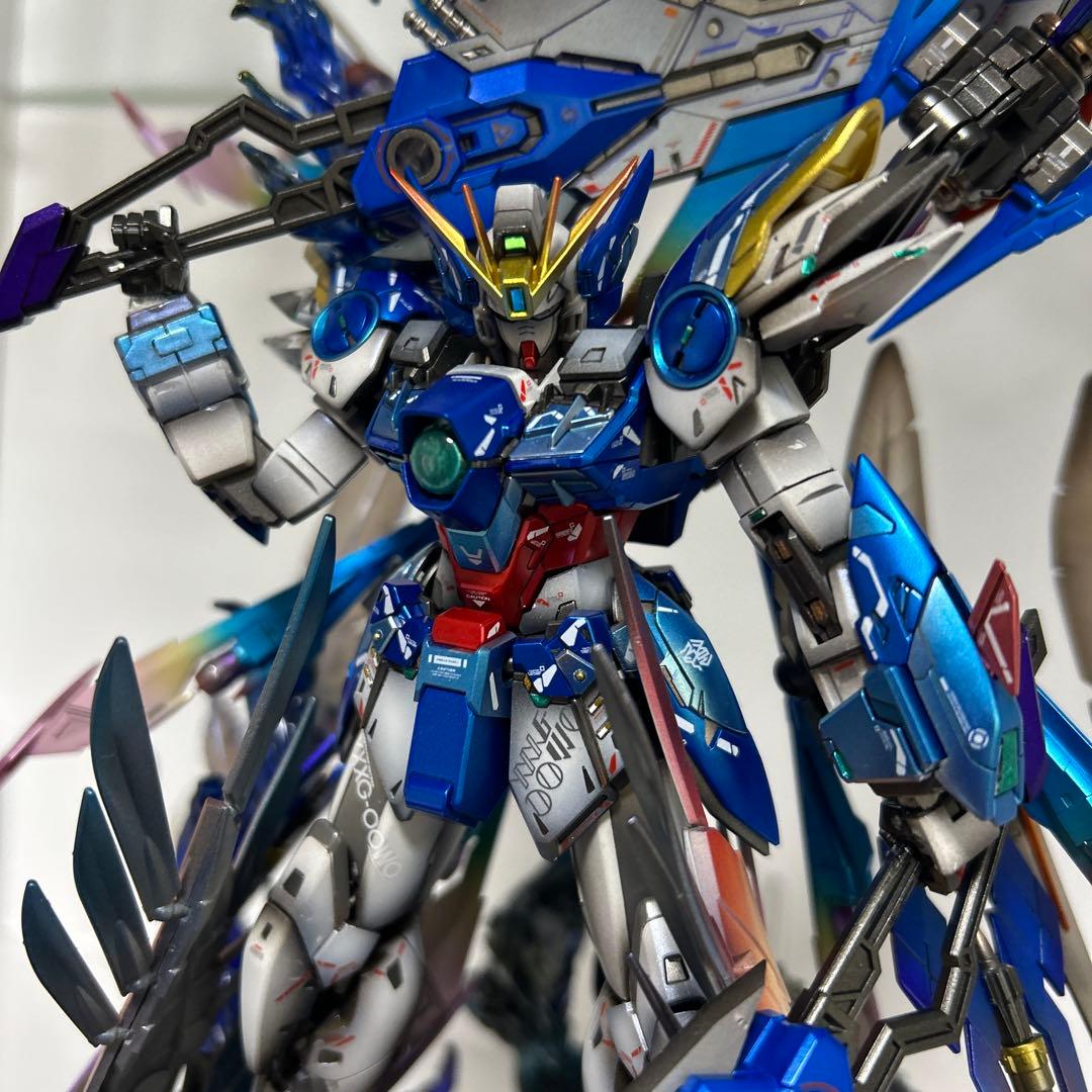 ガンプラ　塗装済み完成品　ウィングガンダムゼロ ew グラデーション塗装