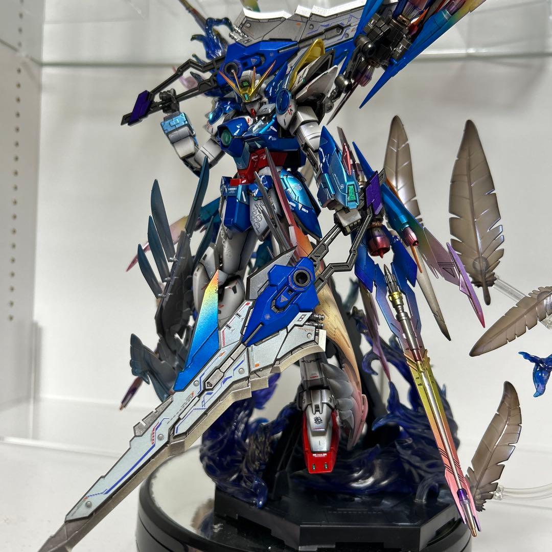 ガンプラ　塗装済み完成品　ウィングガンダムゼロ ew グラデーション塗装