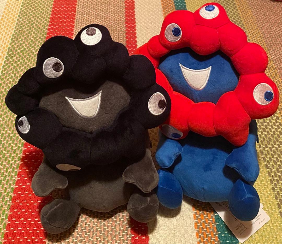 【M2点セット】新品　ミャクミャク　お手玉風ぬいぐるみ