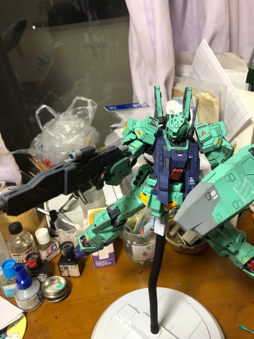 海外製プラモデル　ジェダ　アムロ専用機 アヤタネ