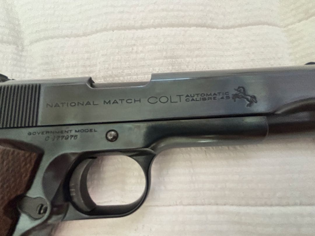 CAW COLT 45AUTO 戦前型ナショナルマッチ HW SPG規格