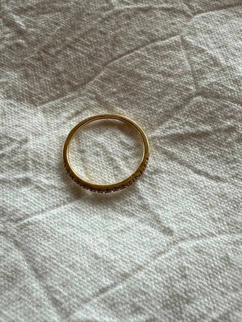 スタージュエリー　ハーフエタニティリング18k