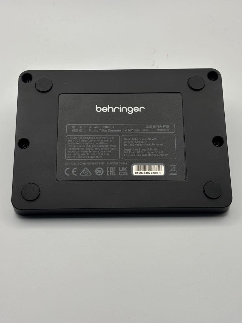 Behringer JT-4000 microシンセサイザーで曲作り‼️