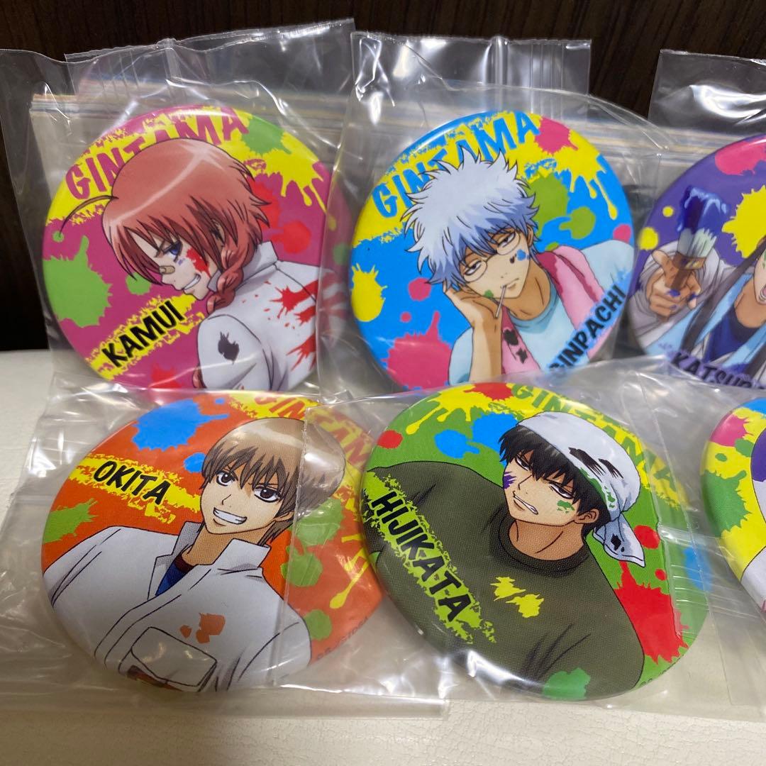 日*0様 銀魂 缶バッジ 8個セット