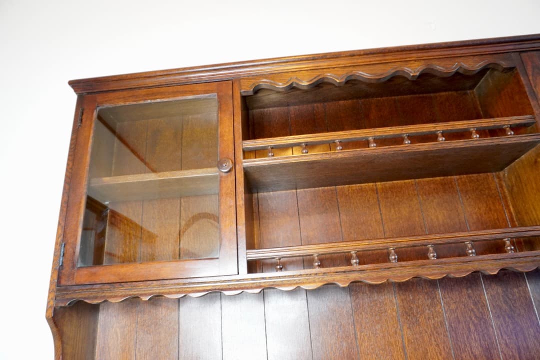 ド*ん様 イギリス アンティーク カップボード 1940年代