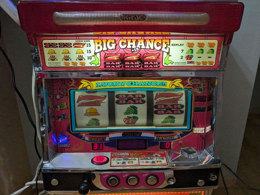 4号機実機ジャグラーガール(使用)