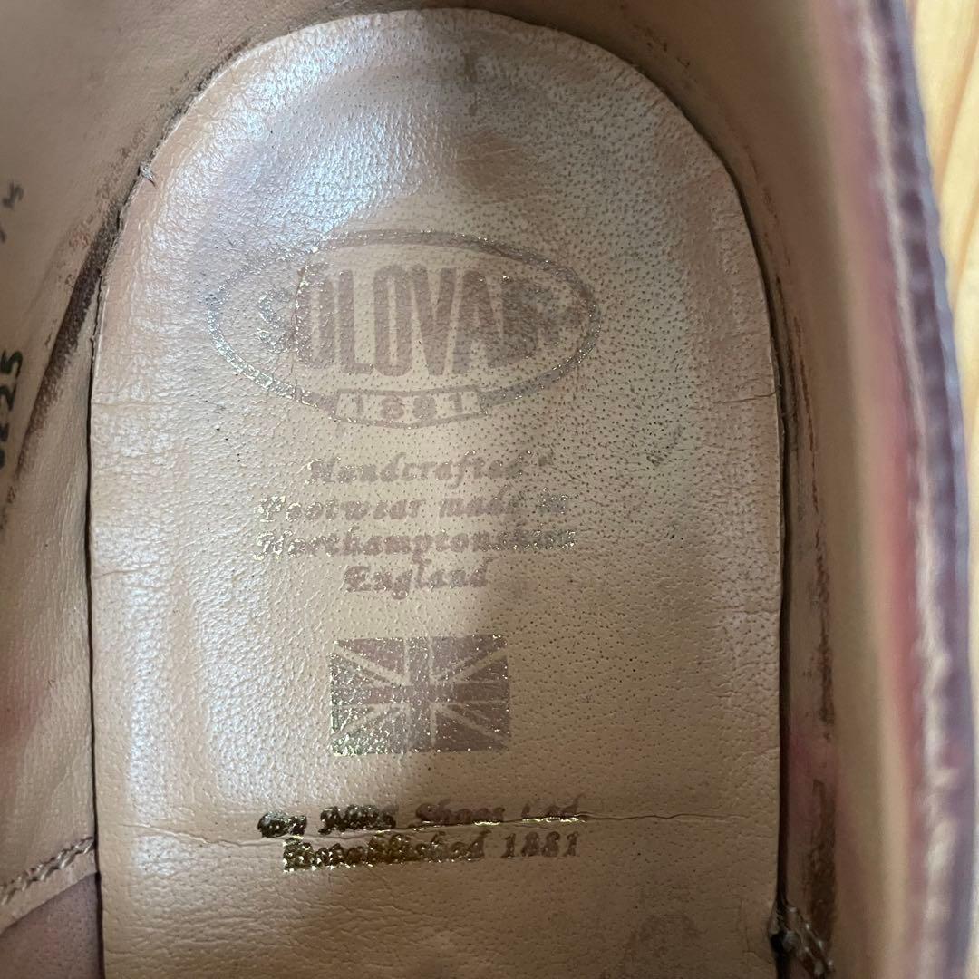 SOLOVAIR 4EYE プレーントゥ イングランド製 UK7.5 革靴