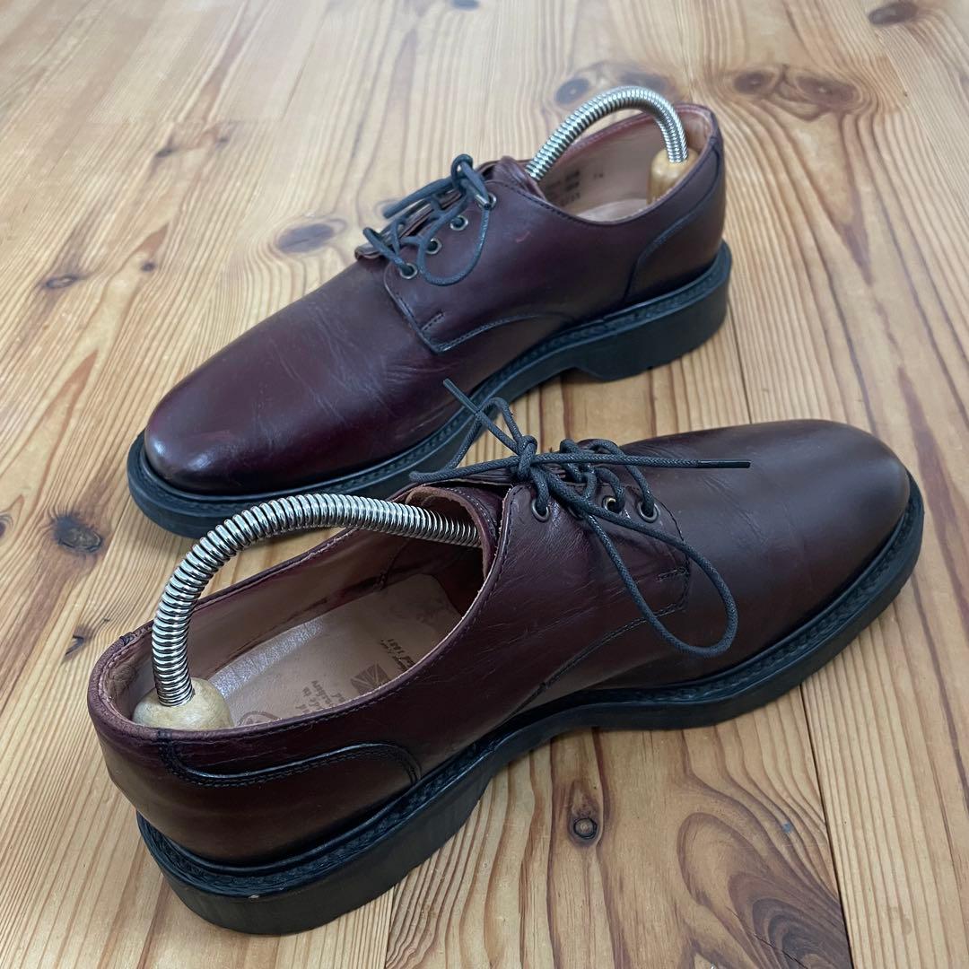 SOLOVAIR 4EYE プレーントゥ イングランド製 UK7.5 革靴