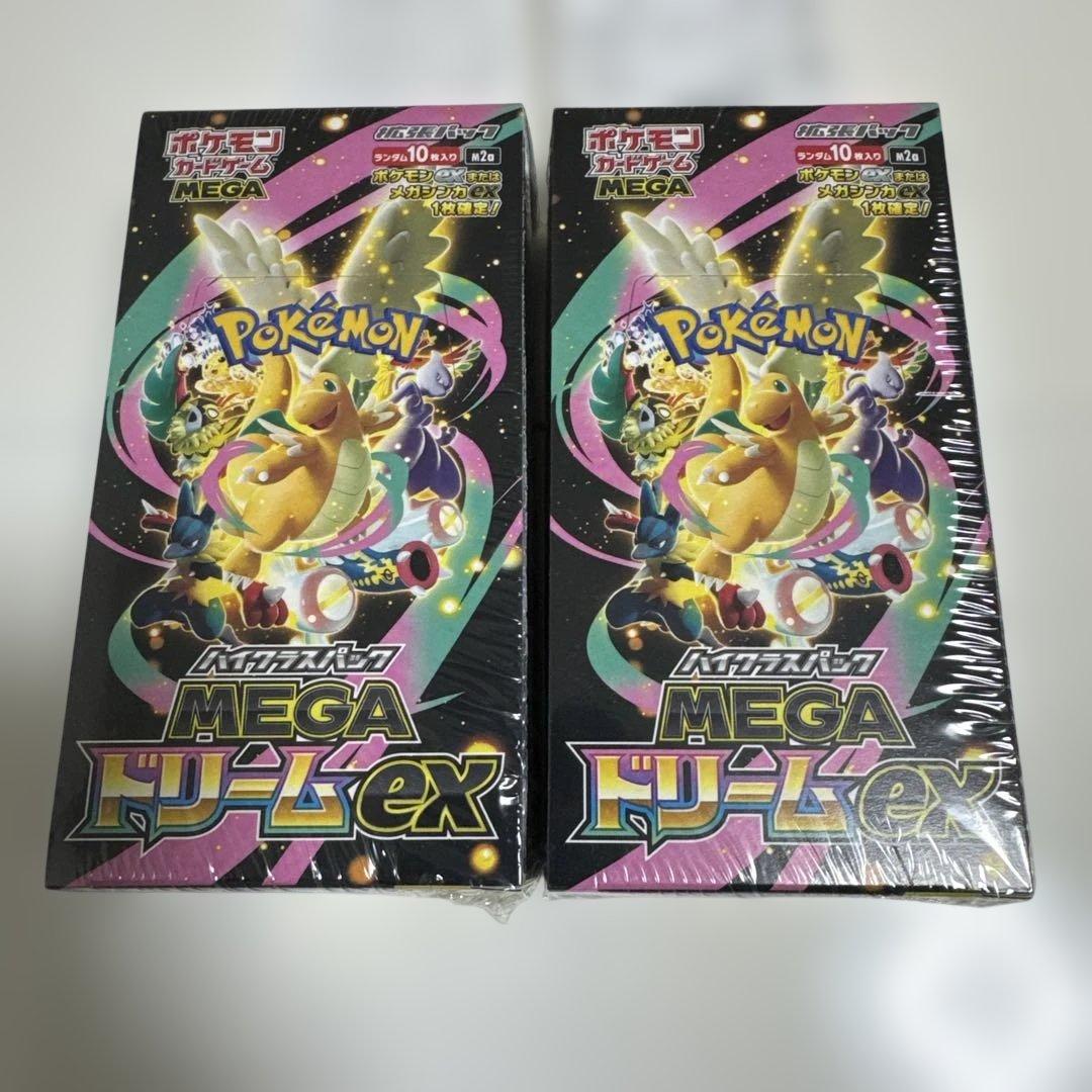 イ*ー様 MEGAドリームex 2BOX シュリンク付き　ポケモンカードゲーム