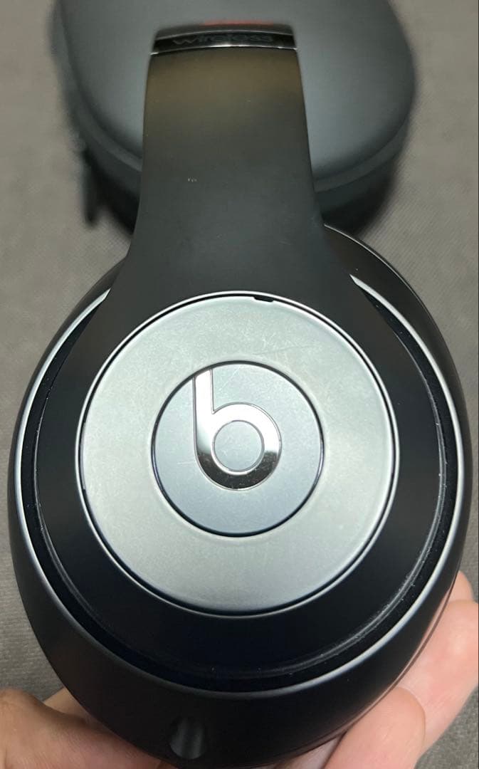【超美品】Beats Studio3ワイヤレスヘッドホン ブラック　箱付き