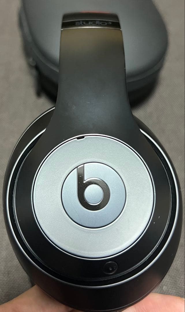 【超美品】Beats Studio3ワイヤレスヘッドホン ブラック　箱付き