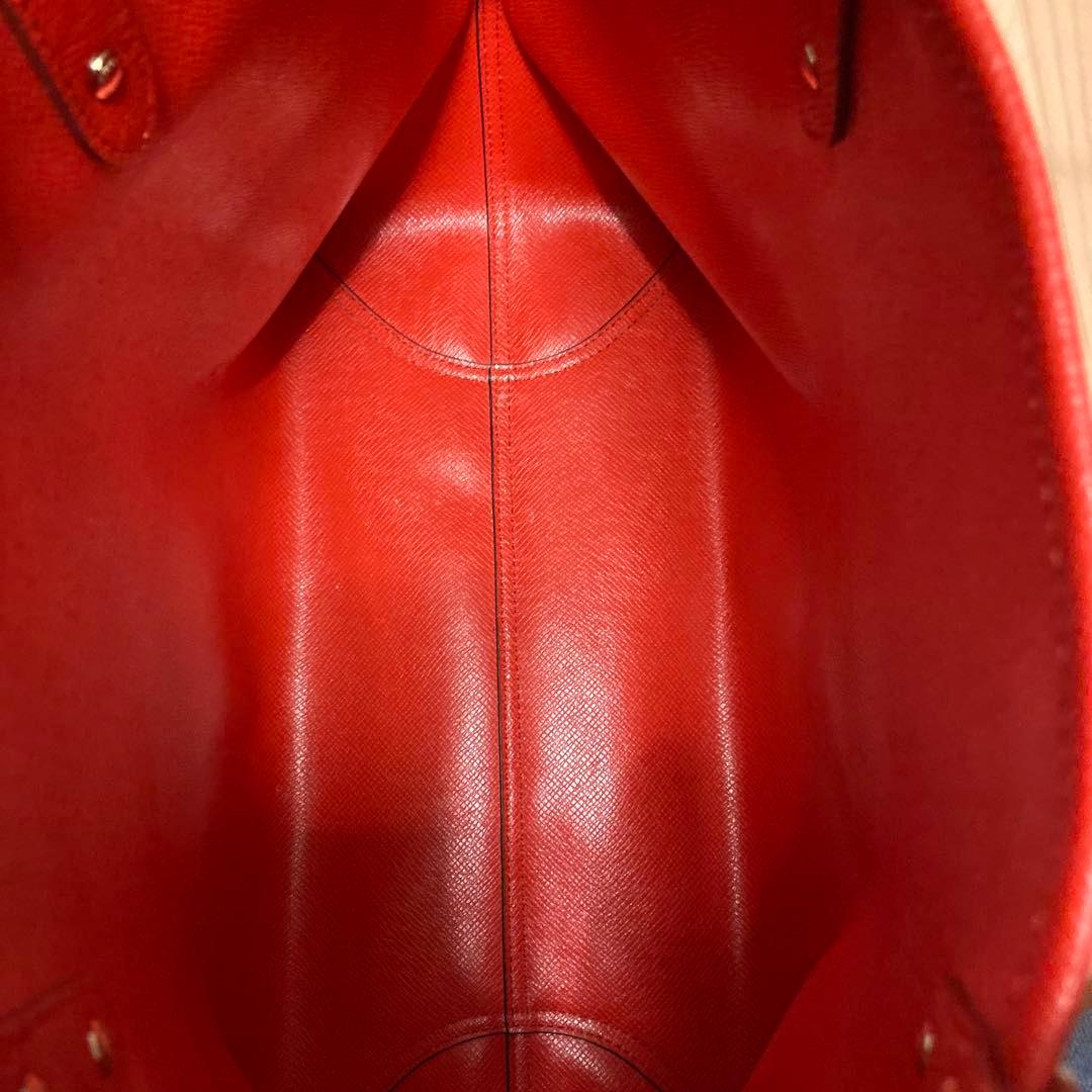 ひめ様　COACH トートバッグ ブラウン/レッド