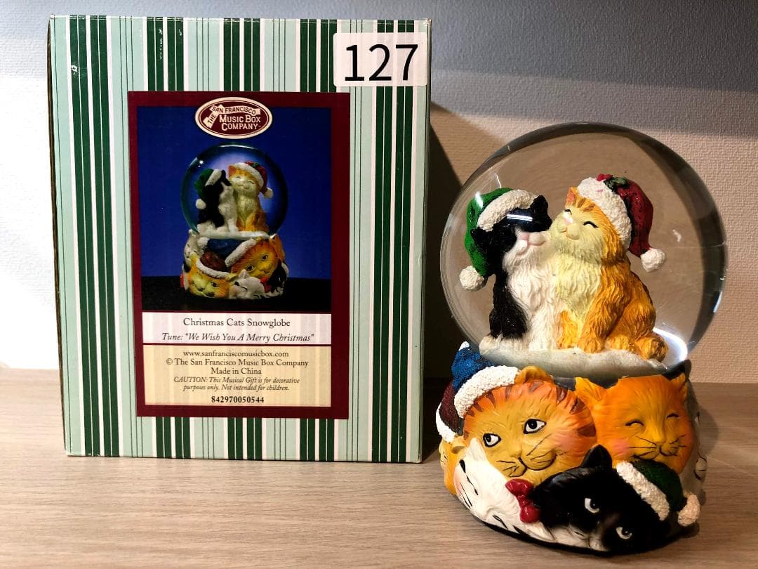 スノードーム││クリスマスキャッツ│127