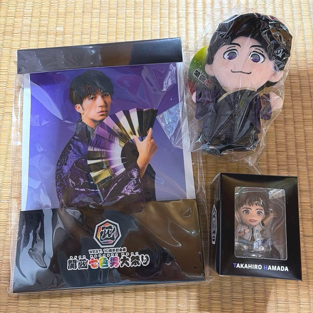 濵田崇裕　ちびスト、フィギュア、タペストリーセット