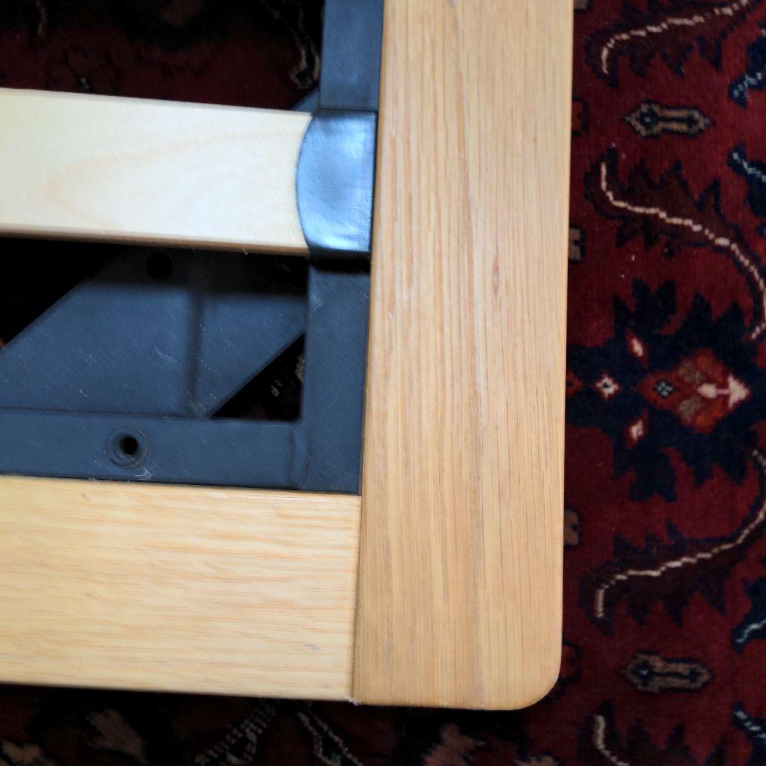 Reyさま専用 無印良品　シングルベッドフレーム 　オ−ク材