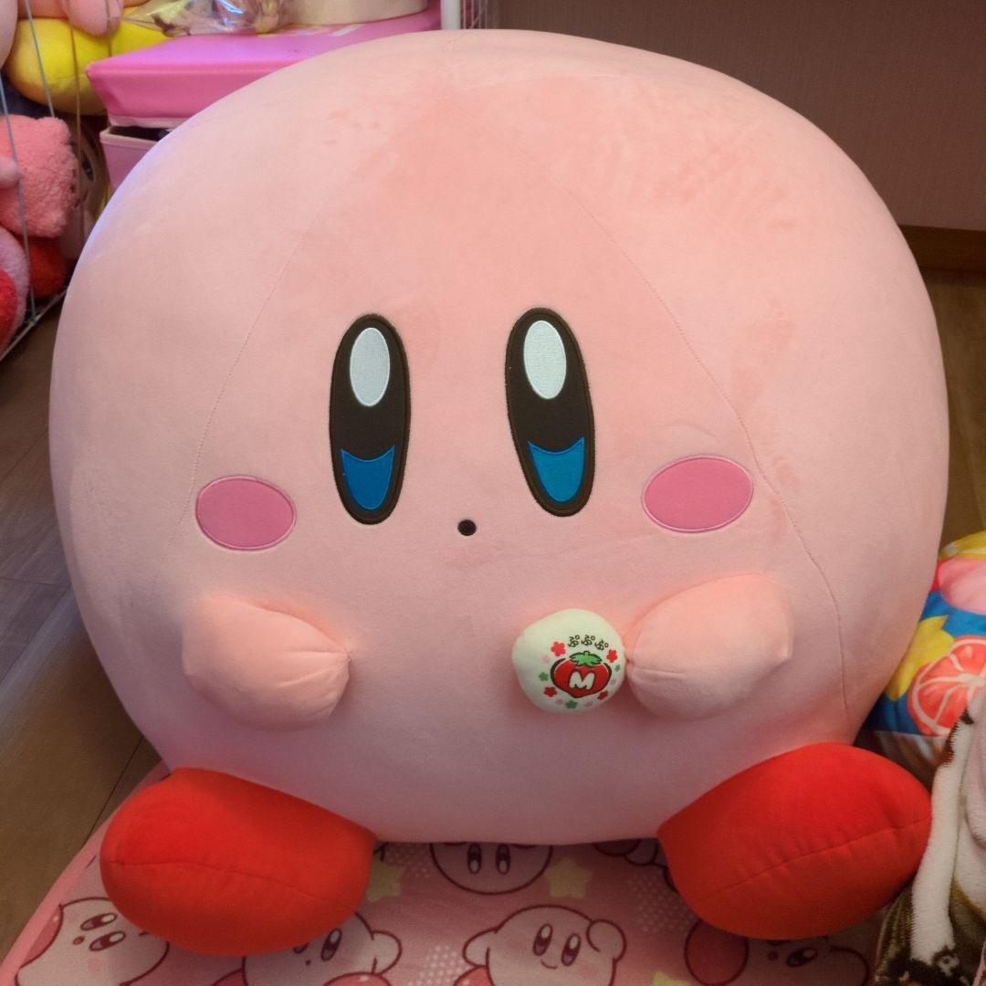 希少 正規 受注生産 まんぷくカービィおまんじゅう 特大