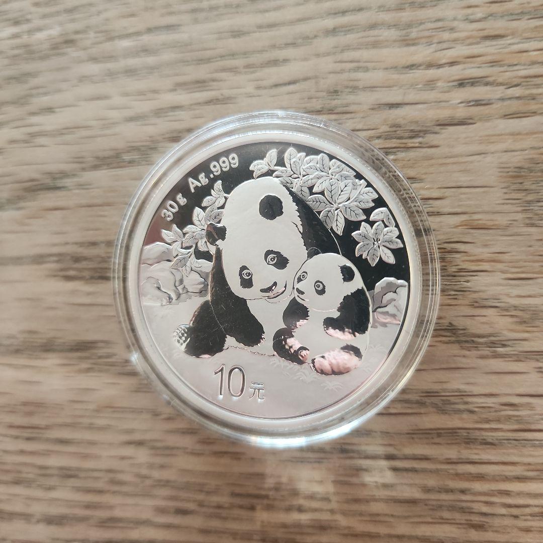 【新品未開封】2024年 中国パンダ 銀貨