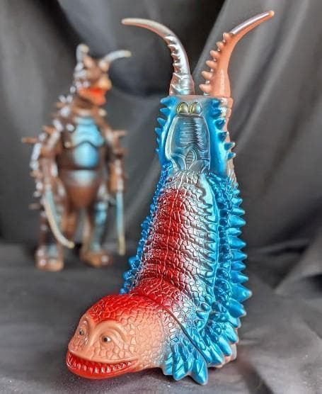 グドン＆ツインテール（ブルマァク復刻）ソフビフィギュア２体セット