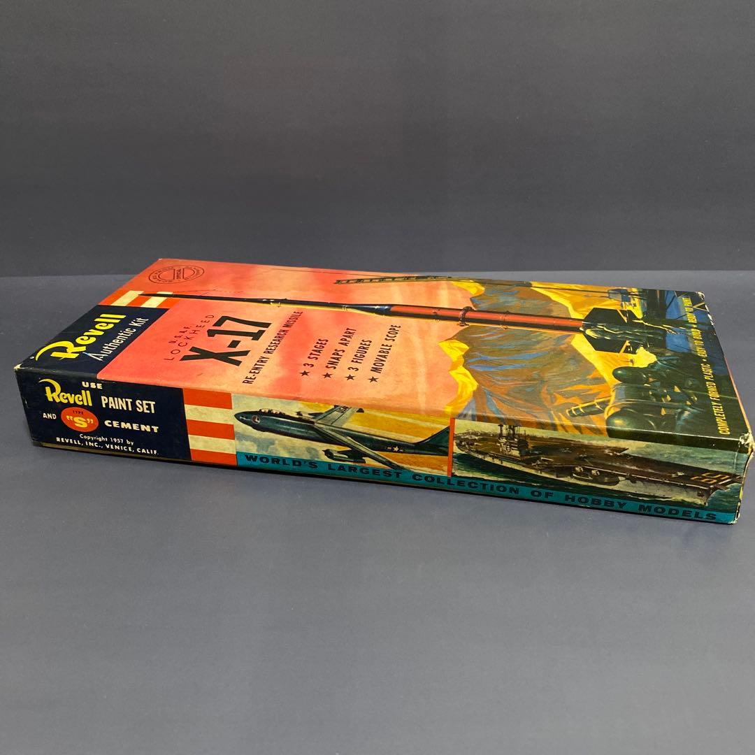 デッドストック USA製 Revell X-17ロケットプラモデル ヴィンテージ