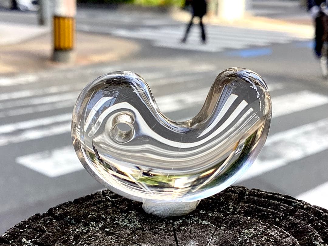 ✳黒平鉱山*茶水晶勾玉*スモーキークォーツ*煙水晶* 抜群の透明感　希少レア物‼️