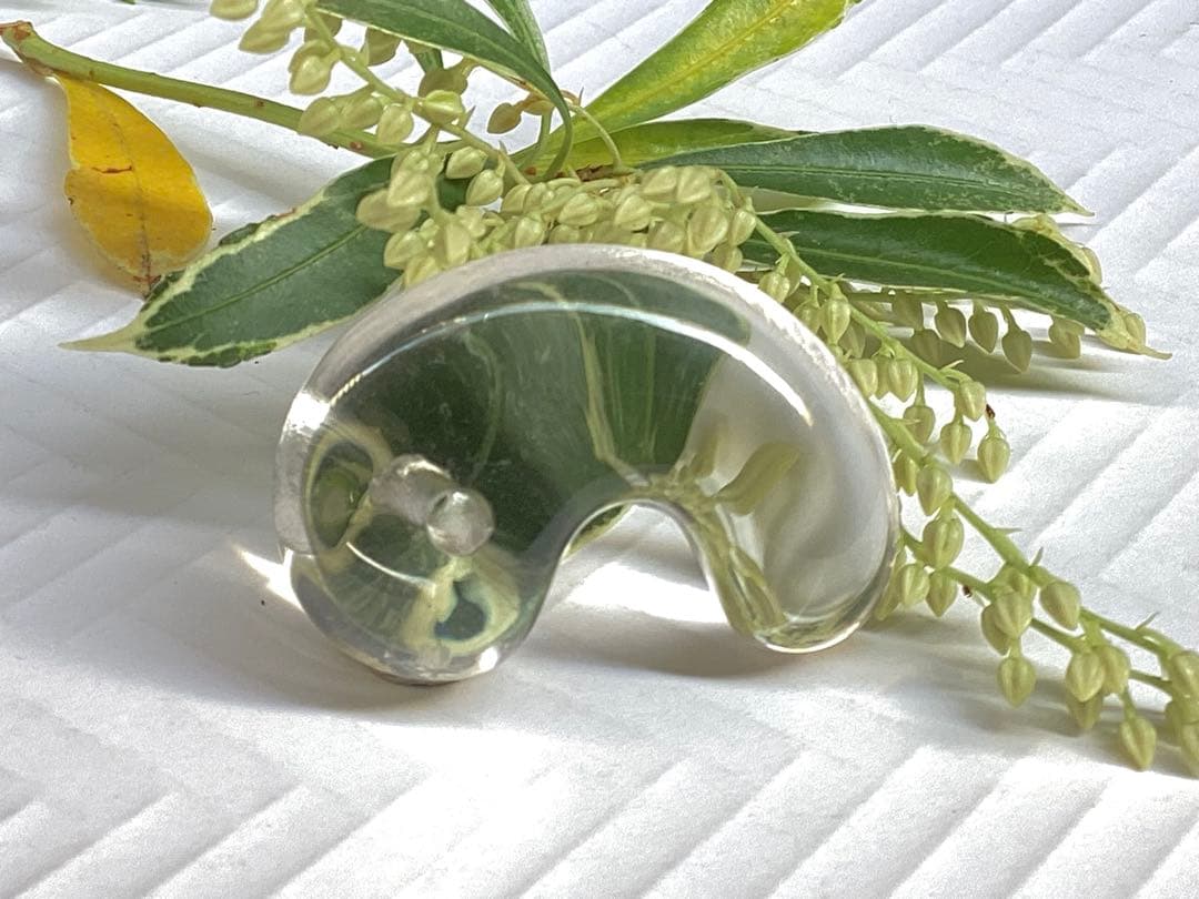 ✳黒平鉱山*茶水晶勾玉*スモーキークォーツ*煙水晶* 抜群の透明感　希少レア物‼️