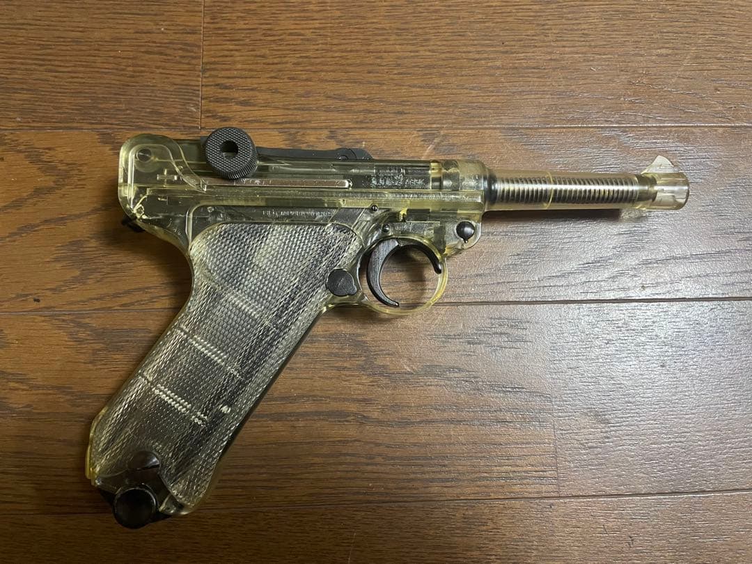 レア！？タナカ　Luger P08 エアガン 50ラウンドマガジングリップ