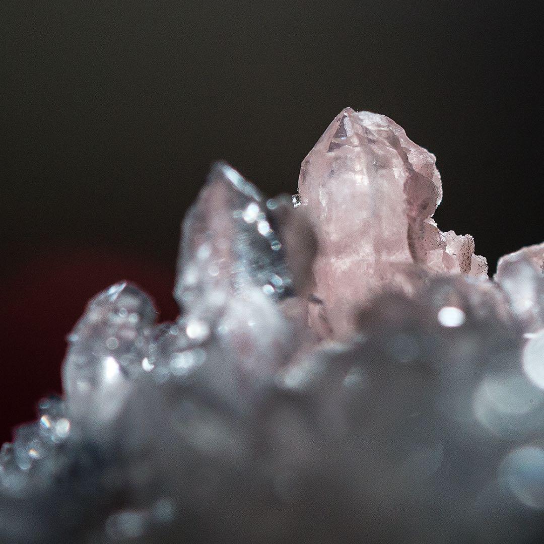 中国 ロードクロサイト フローライト 天然石 原石 鉱物標本 鉱石 蛍石 722