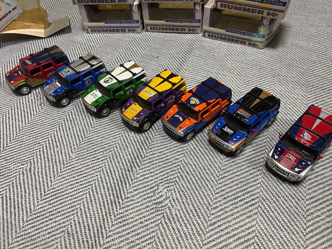 HIMMER H2 NBA コレクション 7台セット