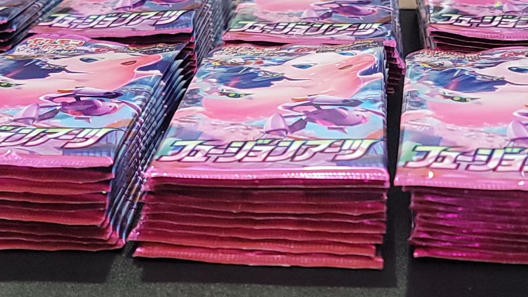 ポケモンカード フュージョンアーツ バラパック 184パック 新品未開封