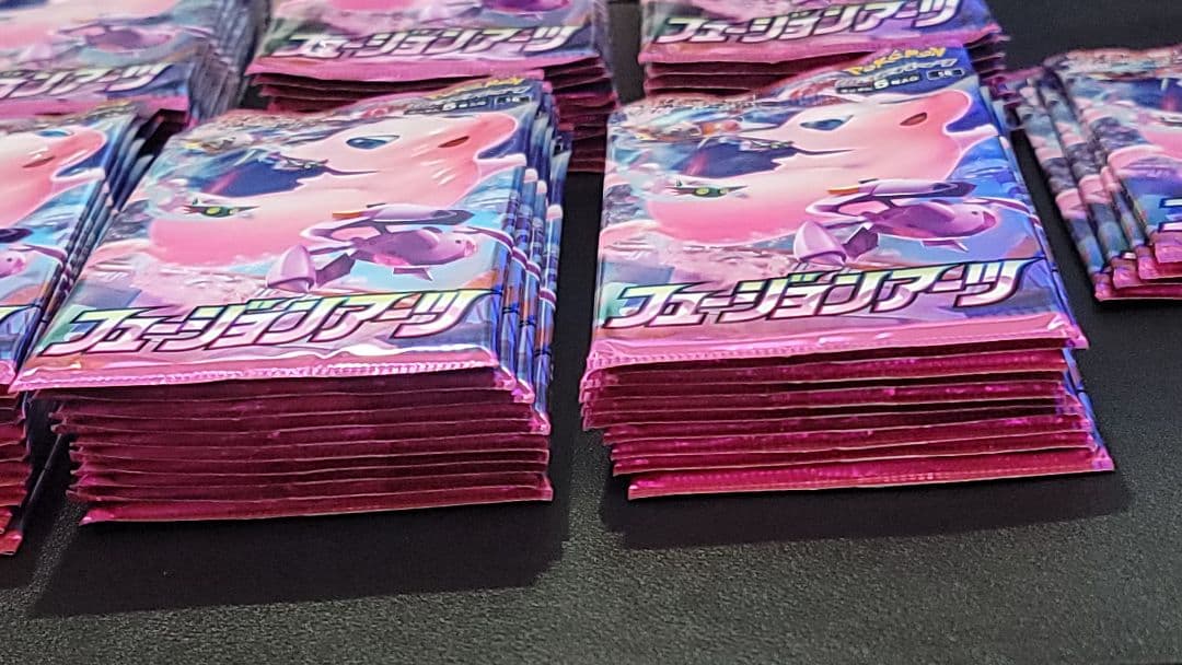 ポケモンカード フュージョンアーツ バラパック 184パック 新品未開封