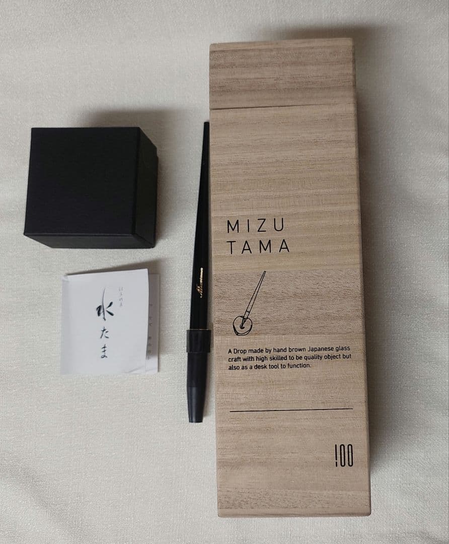 Mizutama ミズタマ 100% ヒャクパーセント ペンスタンド+ボールペン