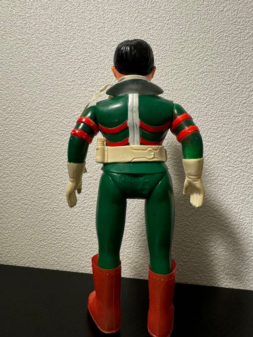 旧バンダイ　仮面ライダーV3 面取れ　ソフビ　当時物