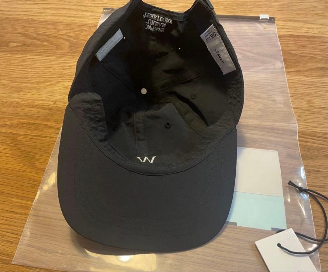 WTAPS 黒 ナイロンキャップ