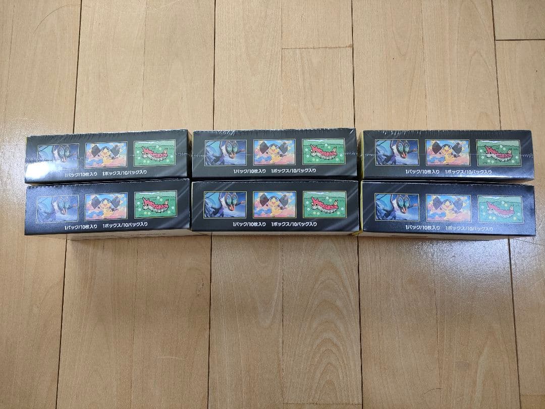 【新品未開封】ポケモンカードゲーム MEGAドリームex　6BOX