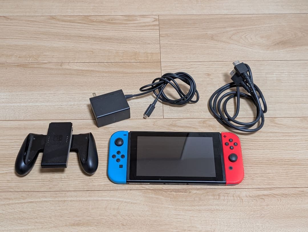 Nintendo Switch 本体 青/赤 Joy-Con ドック付き（①）