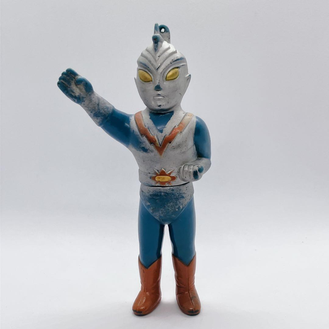 【当時物・希少】ポピー 流星人間ゾーン ソフビ 約11.7cm