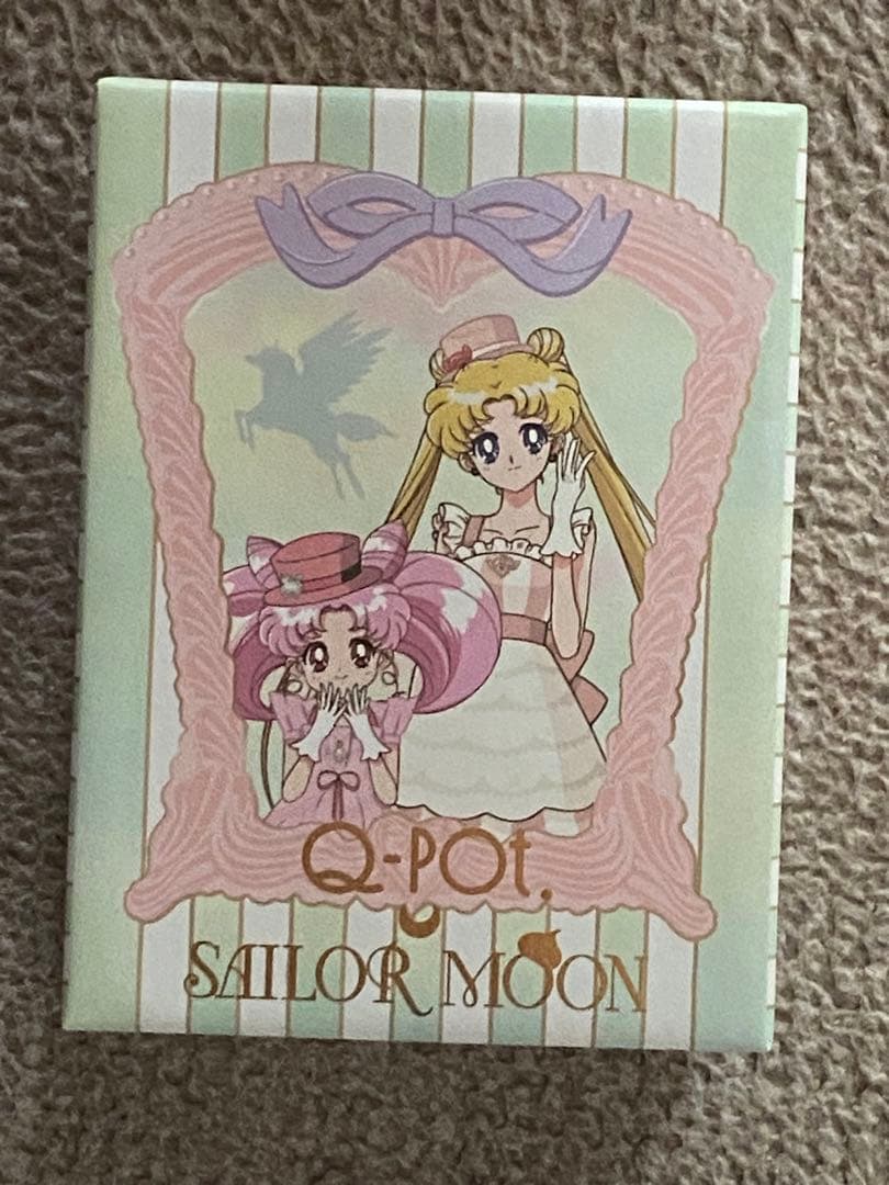 美少女戦士セーラームーン Q-POT  銀水晶 ネックレス 指輪
