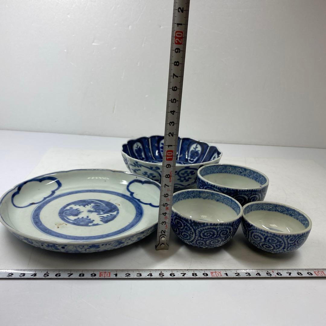 古伊万里　上手皿等　5点　東さ7-0811③