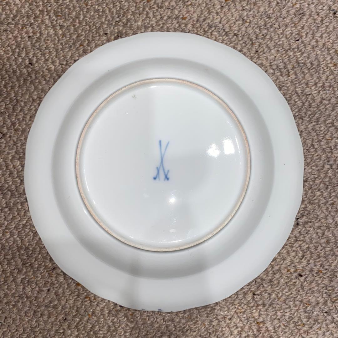 マイセン 大皿　24cm 5枚セット　スクラッチ無し