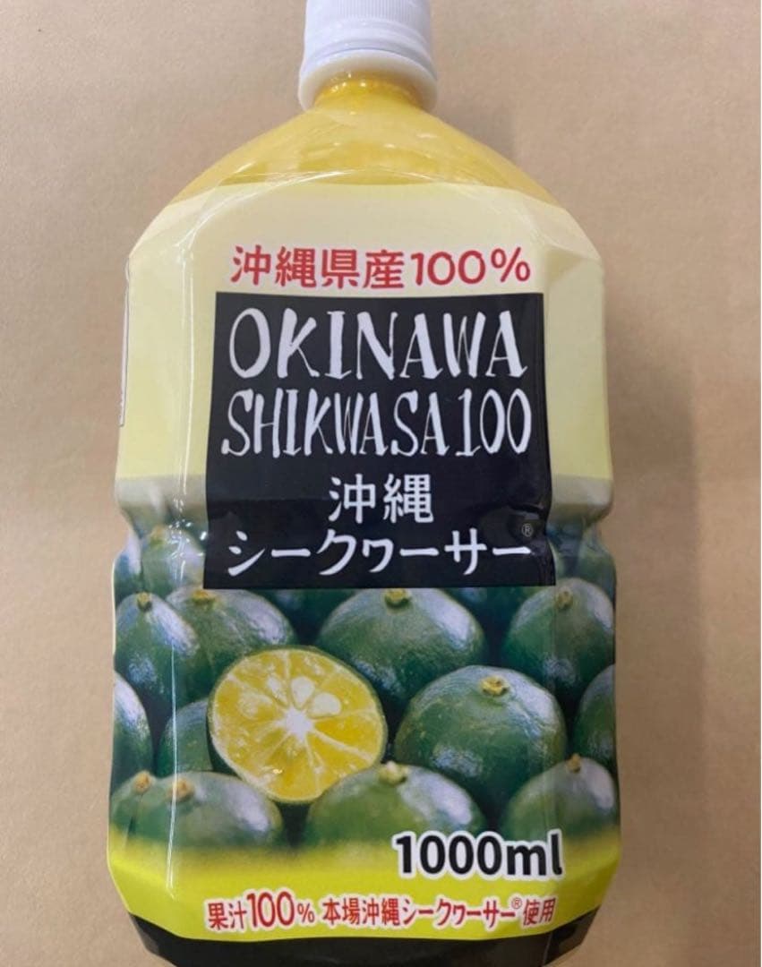 沖縄シークワーサー 100% 1000ml×６本