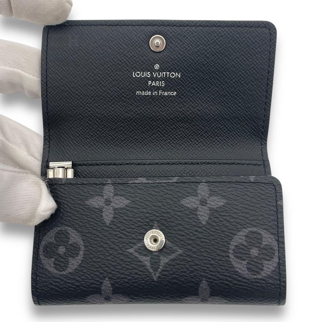 ルイヴィトン ミュルティクレ6 6連 キーケース モノグラム グレー エクリプス